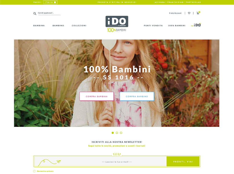 eCommerce Design e Development iDO - Quantico